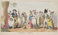 KG 16424
<br/>
Frailties of fashion
<br/>
<em>Cruikshank, Isaac (1764-1811)</em>